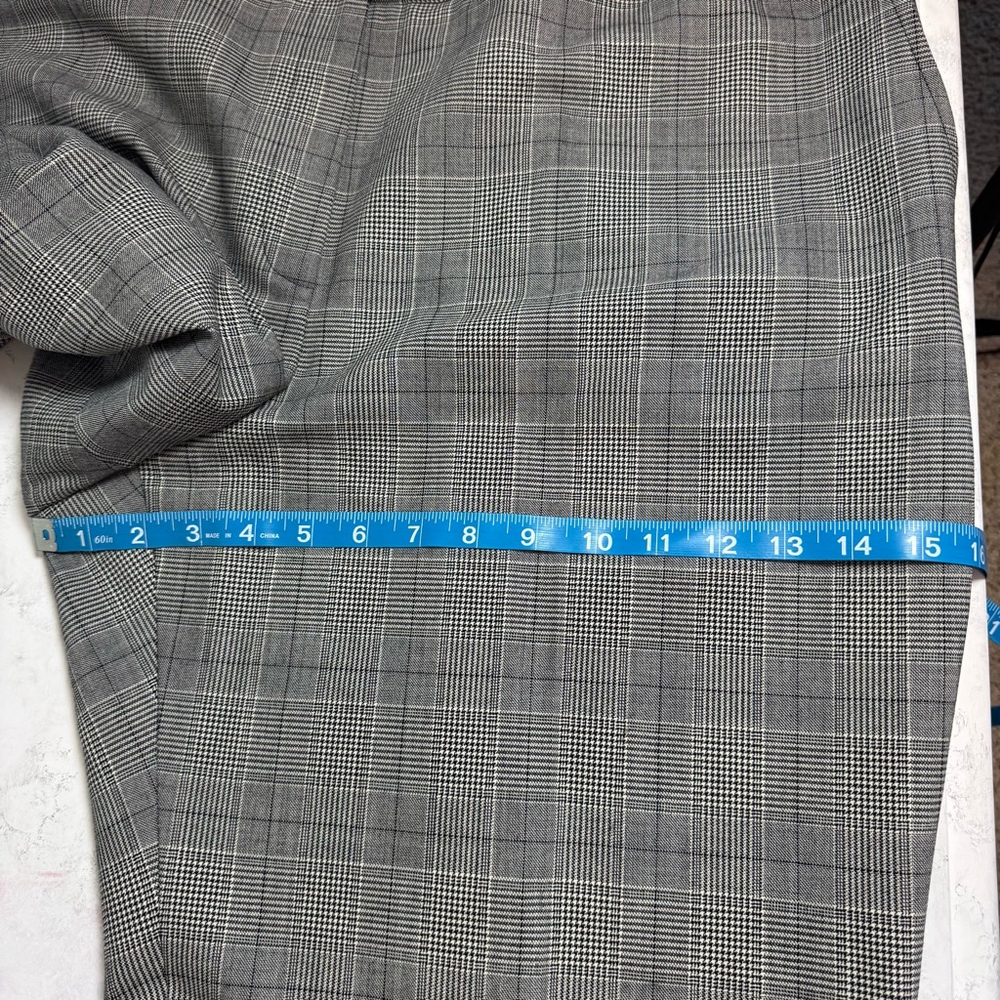 Talbots Charcoal Checkered Pants - Picture 11 of 11